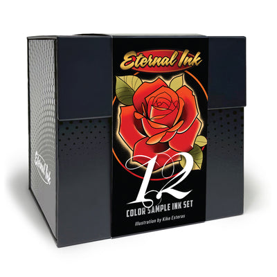 Eternal Tattoo Ink - 12 Color Sample Set