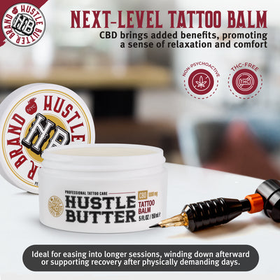 Hustle Butter CBD Tattoo Balm 5oz