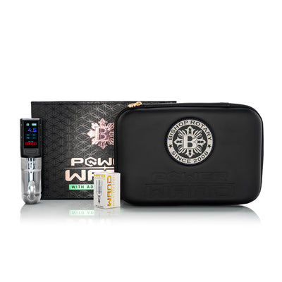 Bishop Stainless Steel Power Wand with Advanced Battery Full Set - Packer