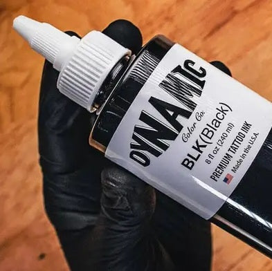 Dynamic Black Tattoo Ink - 8oz